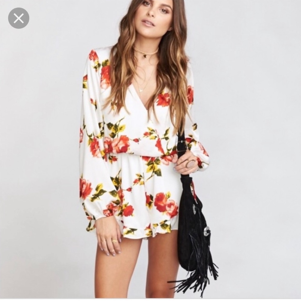 Show Me Your Mumu Floral Romper *